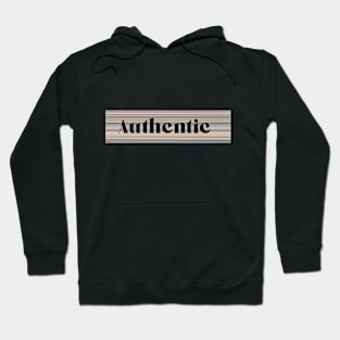 Authentic (Black) Hoodie